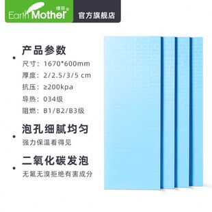 绿羽蓝板防火防潮隔热室内挤塑板地垫宝墙体地面屋顶外墙非泡沫板