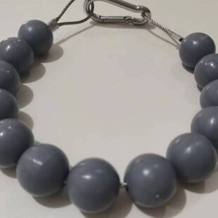 户外不锈钢旗杆配件升旗导向珠防风链浮球配重珠滚珠小球22mm外径