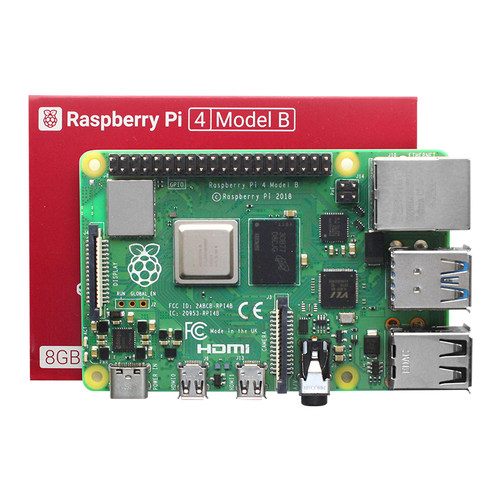 树莓派5代 5B/4B开发板 Raspberry Pi 5 8GB主板Python程序设计AI