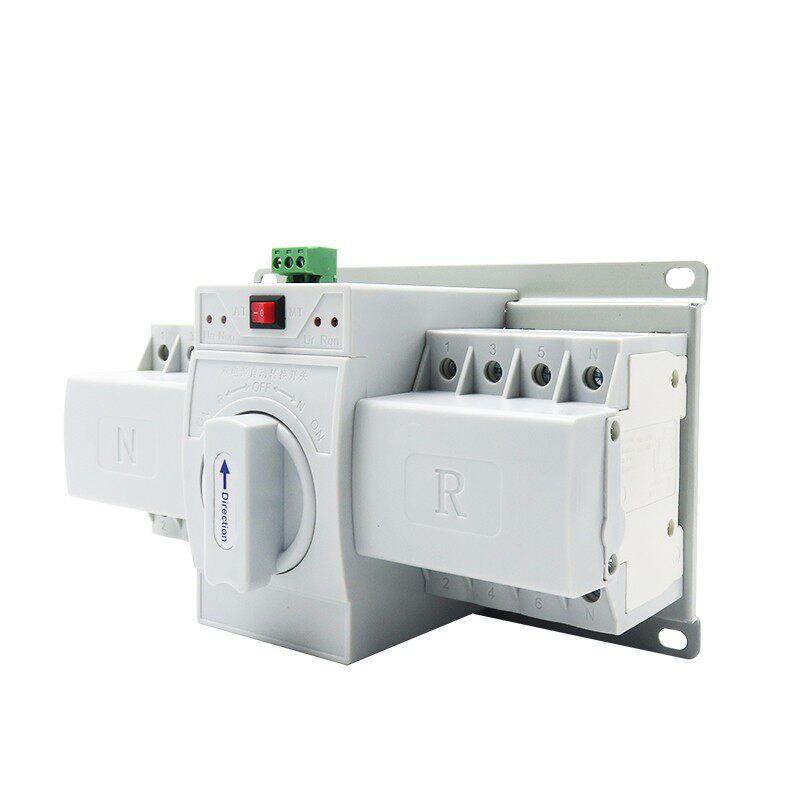 双电源自动转换开关4p智能型家用手动双向停电切换小型控制器63A