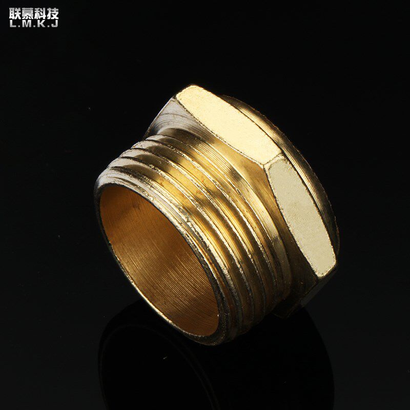 气动电磁阀宝塔型消声器平头全铜消音元件BSL-M5 1/2/3/4/6分一寸