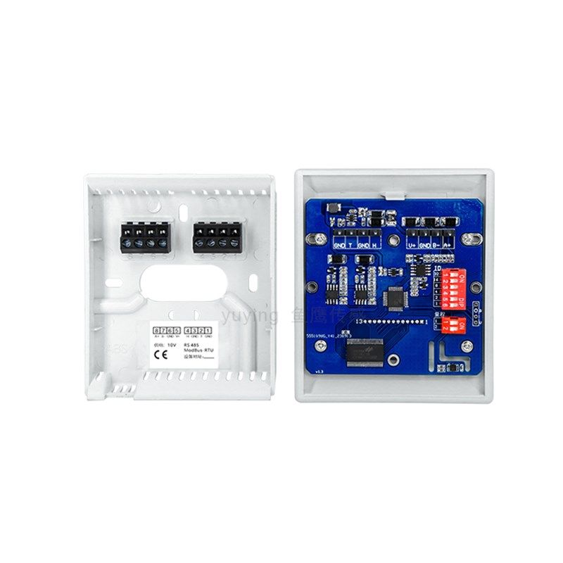 壁挂式温湿度传感器温湿度变送器 带显示窗口 支持RS485输出