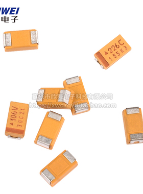 6032贴片钽电容C型10/22/47uf 16/25/35V 106K226E476C