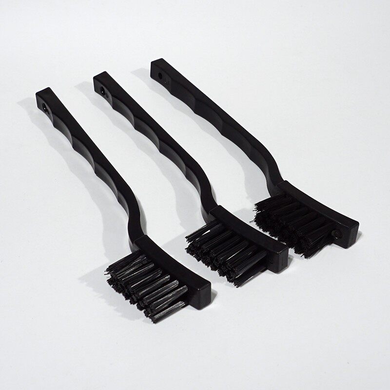 优质防静电毛刷 黑色静电防护刷  黑色洗板刷子 电路板刷子清洁刷