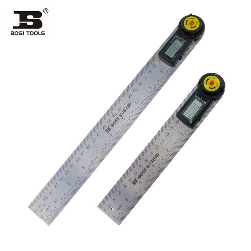 波斯工具二合一数显角度尺BS182820 BS182830 BS182850