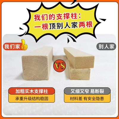 实木床家用主卧板式双人床1.8米1.5米1.2m现代简约经济型单人床架