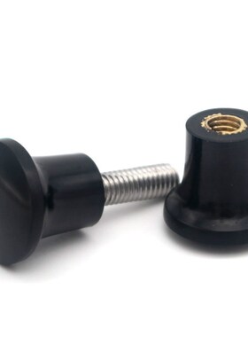 蘑菇头把手HAQ02 HAQ06-M5/M6/M8/M10/M12  小型把手 尼龙圆头