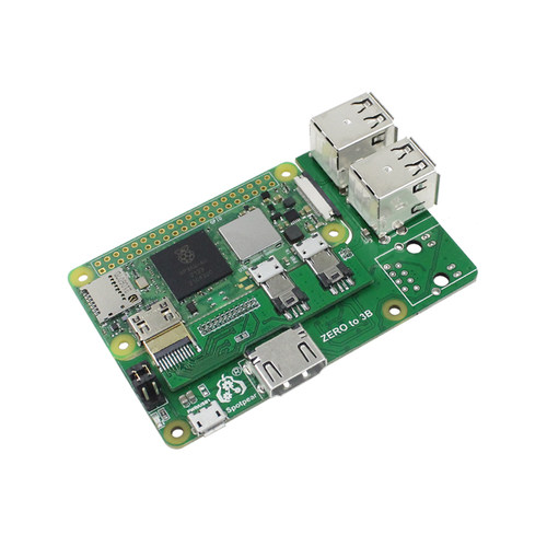 树莓派Zero USB HUB扩展板 Raspberry Pi Zerow/2W网口转接板模块