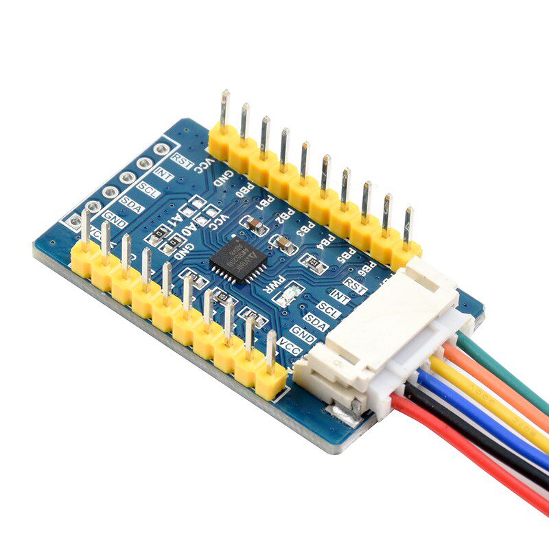 树莓派4B/3B/STM32 GPIO扩展板 AW9523B单片机IO扩展模块16路IO口