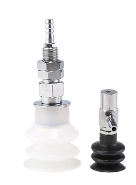 三层风琴式真空口无缓冲吸盘组件PCYK-10/15/18/20/30/60/90支架N