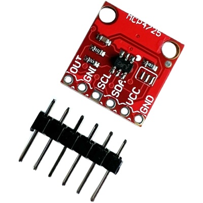 MCP4725 模块 I2C DAC 开发板 MCP4725模块 I2C DAC 开发板
