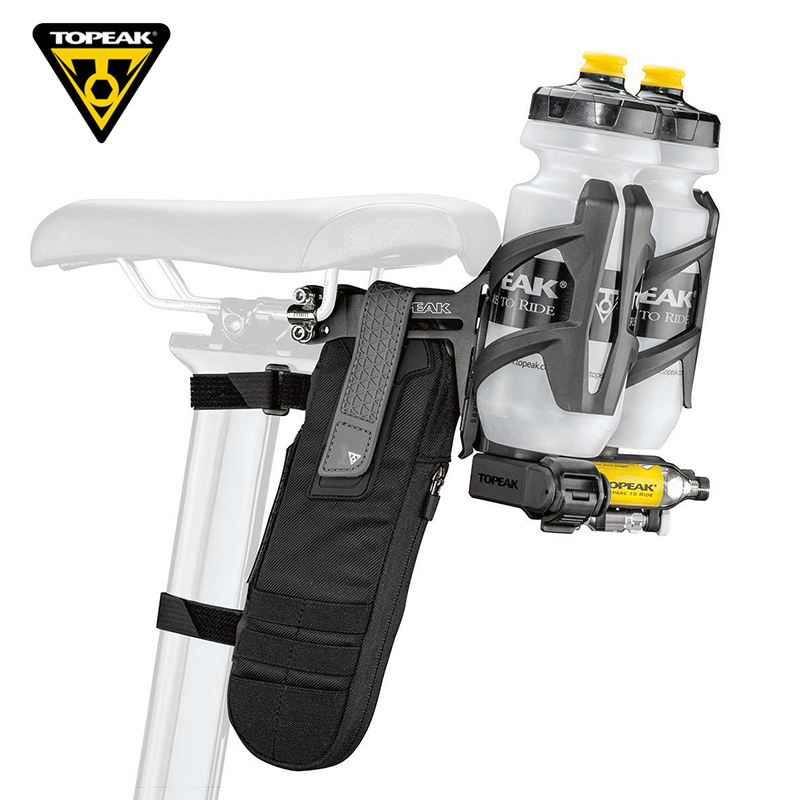 TOPEAK铁三自行车整合式安装水壶B架工具包转换转接座装备Tbu-pro