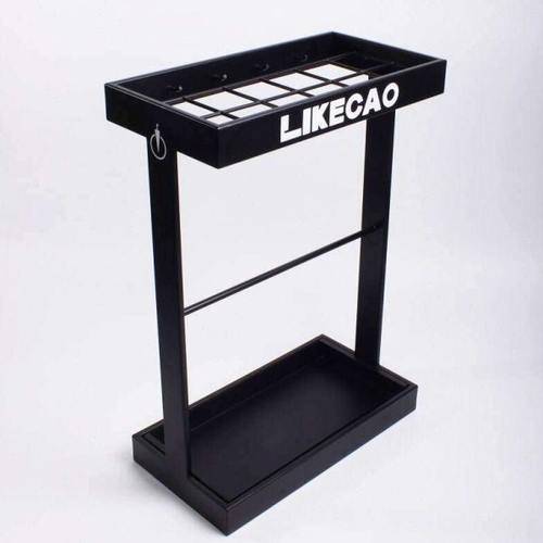 创意时尚雨伞架办公商场雨伞收纳架欧式酒店搁伞架 黑色