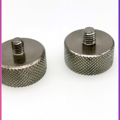 外螺纹传感器磁铁吸盘钕铁硼强磁  相机手机底座磁石 D22 M6  1/4