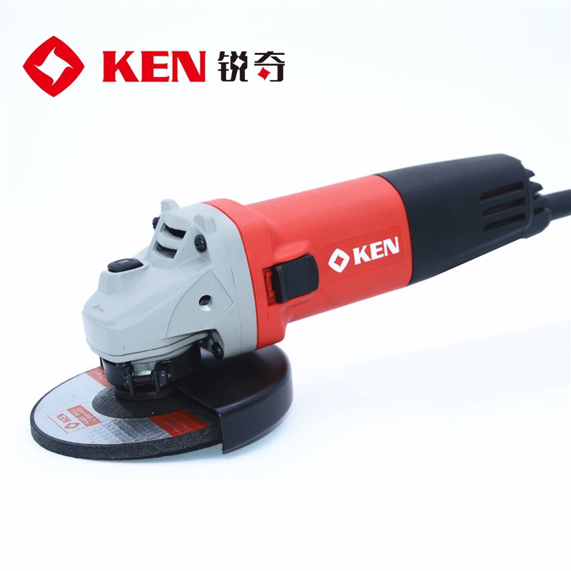 锐奇125角磨机磨光机切割机9w125B打磨切割抛光1100W大功率细手柄