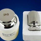 F2级连体砝码 500g1kg2kg5kg验室砝码 不锈钢砝码 标准砝码