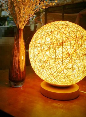 房间装饰品摆h件卧室女生摆设少女心房间小夜灯个性布置床头灯梦