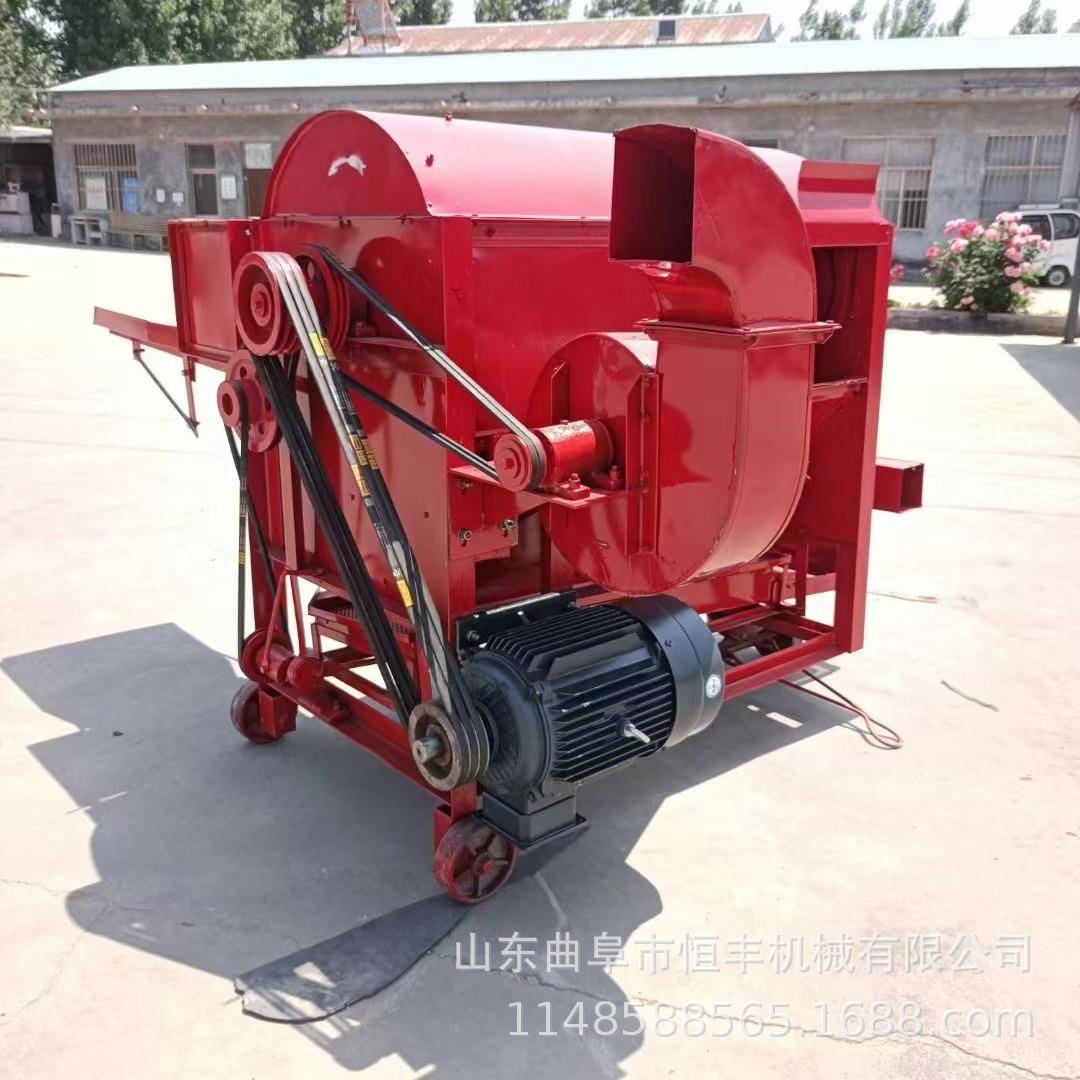 12马力柴油机配套小麦脱粒机农用水稻脱粒机三项电打麦机打谷机