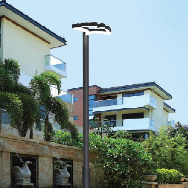 led路灯现代小区铝材方形庭院灯景观灯柱商业街园林中式3米4米灯