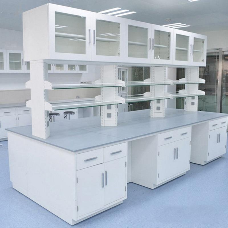 钢实验化学边实PP03验室作台工钢木实验桌全实验台
