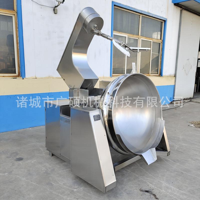 全动电加热炒糖机温度调节棉JQH花糖可炒锅工自厂用大型牛轧糖炒