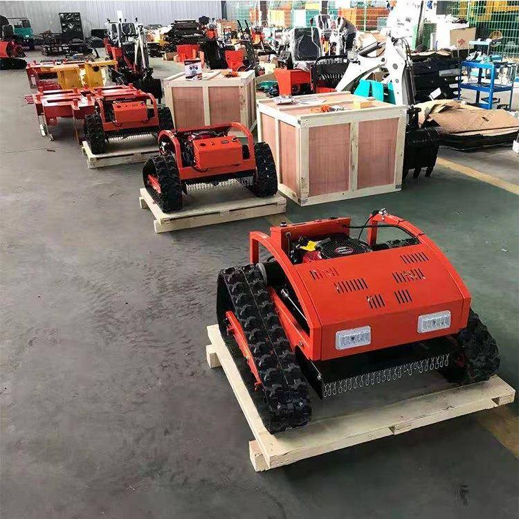 柴油遥控割草机果园履带除草机草坪边坡打草机园林开荒汽油碎草机