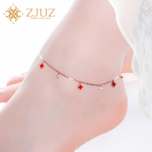 彩金脚链女价格 彩金脚链女图片 星期三