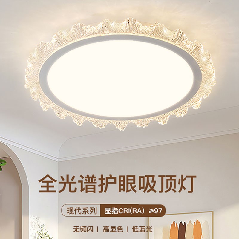 意式轻奢感客厅吸顶灯2025现A代简约大气灯具全屋套餐组合中山灯