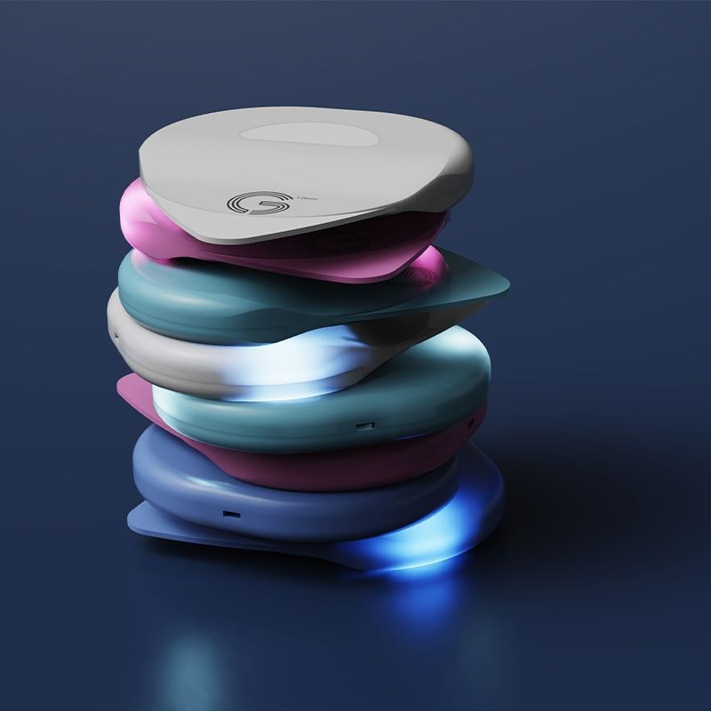 GIMI发光吉j他拨片炫酷指弹弹唱防滑扫弦弹片民谣电吉他贝斯拨片