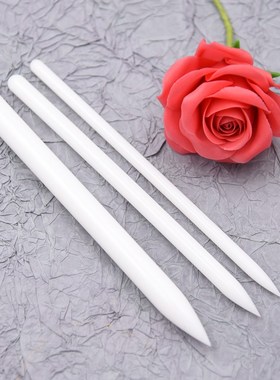 超轻粘土小e白棒树脂粘土冷瓷土花艺不粘万用纹理棒花瓣棒可削