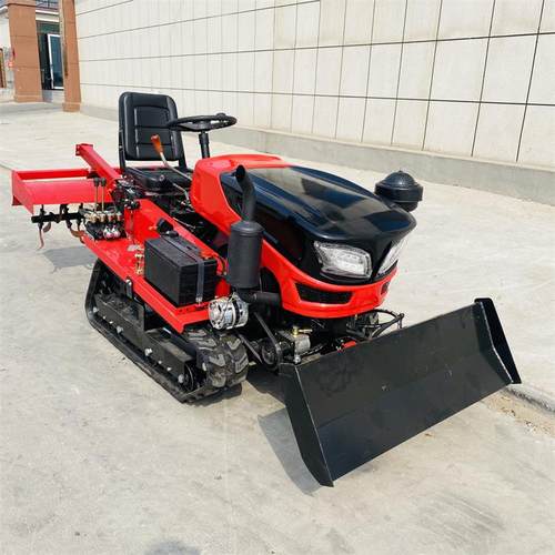 柴JHZ机油大马履带旋机乘耕坐式农用履带拖力拉小型履带开沟机