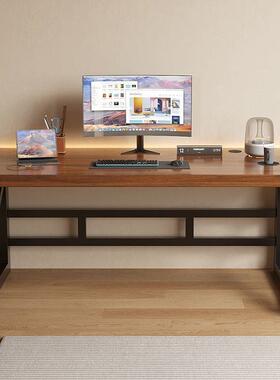 实木桌电脑桌台式家书用卧室KDG学生学习桌小户型简易办桌公子电竞桌