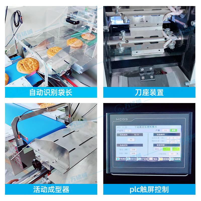 新款水果全自动包装机 贴标打码套袋打包机柚子橘子枕式包装机