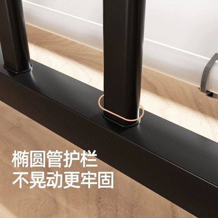 儿童窗户防护栏家用免打孔室内护栏飘窗阳台栏杆家用防盗窗网