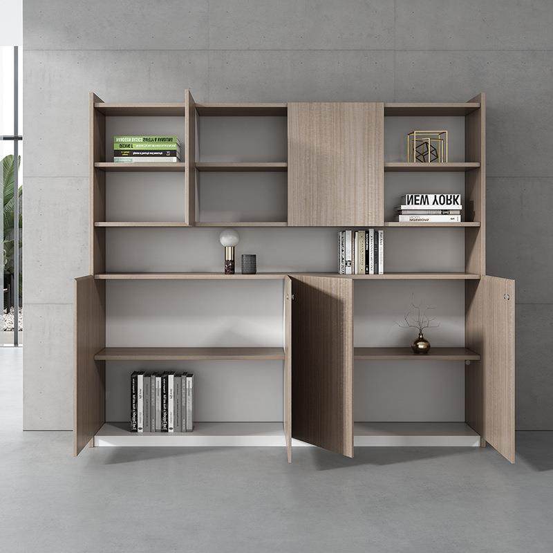 办公家具带锁件柜木质高老板办公室柜文AMBX-080简约现代资料书柜