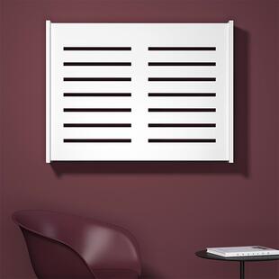 百叶窗电表箱挂画盖板挡弱遮电盒电装饰画配箱板面板装ZHNGSHIH饰