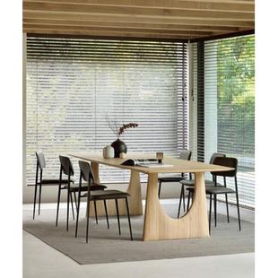 电脑桌实木组合家用木小户型餐桌茶桌2055原桌创意工作台长方形子