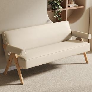 网红沙发椅单人双店奶油风服装 美甲店约沙发现代简人休闲211会P^