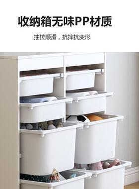 儿童房收纳物架实木架置架宝宝舒法特玩具收纳74965书柜视柜家用