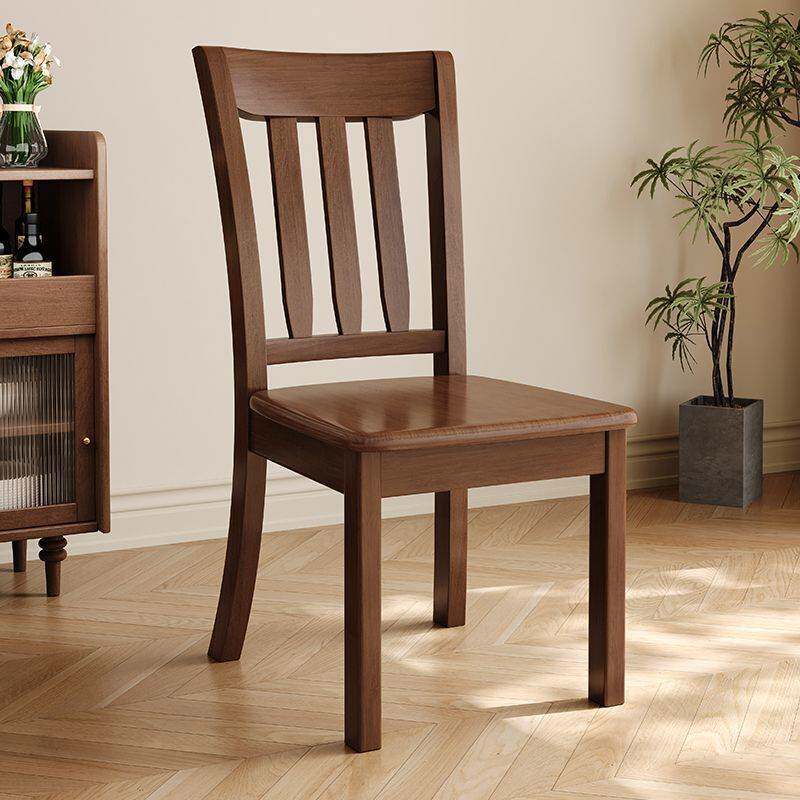 全实木椅子靠背椅餐椅家用简约桌椅凳子休闲饭店餐厅餐桌凳子工厂