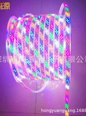 厂家CCR热285七RGB2高亮快闪慢彩闪内置IC卖自闪全彩85贴片灯珠le