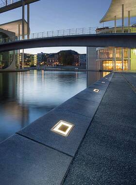 阳能地埋灯l太ed户外水台草防坪灯庭院埋地灯露花园草地灯庭96737