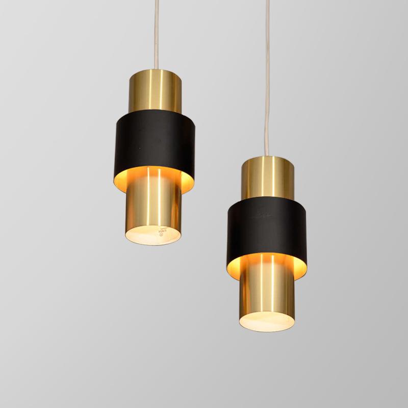 现代简约北欧设计师餐厅咖啡店酒吧吧台岛台卧室床头铁艺吊灯