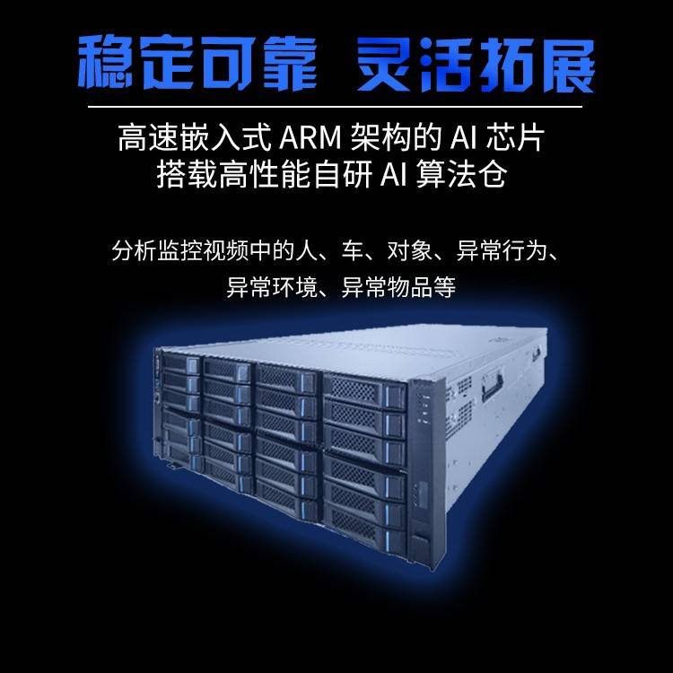 AI行为分析预警系统监控人脸识别智慧安防边缘计算盒子AI智能盒子