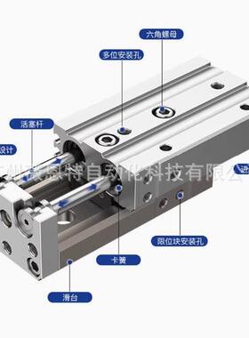无品牌/0SC滑台气缸MXS25-0 MMXS25-11AS MXS25-10A MXS25-20 MXS