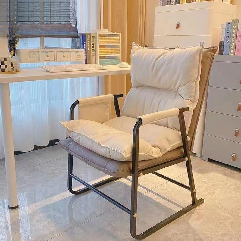 电脑椅舒服久坐懒人椅子学人生PCJ舍宿沙发椅可折靠叠背椅单休闲