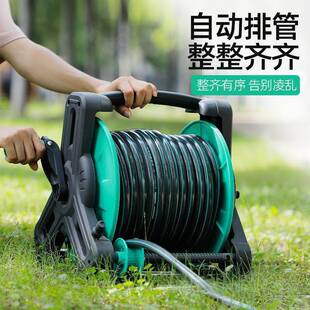 收管卷管器自动水管软管收纳架水管盘架户外浇水绕管架收管子