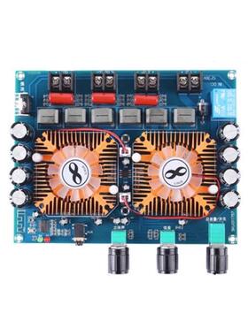 TDA7功498E无线数字功放2PAA.1道16W*2+2200W大率重声低音舞台用