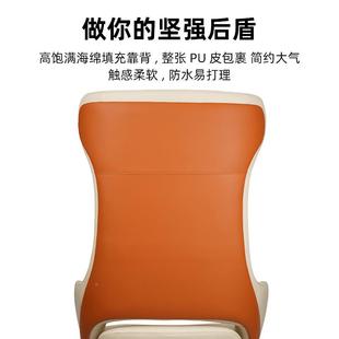 办室老板闲075A椅休椅办公公椅西皮高档适大班椅电脑椅舒久坐休闲