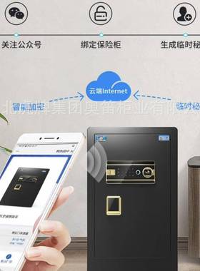 保险柜办公家公用大型保险柜钢全保险箱防可盗入墙188370cm办桌
